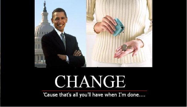 obama change funny